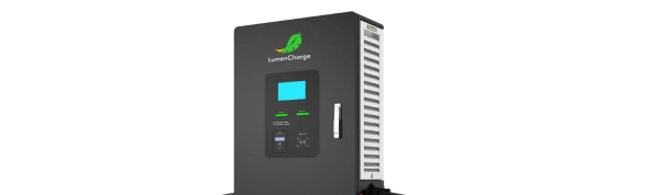 LumenCharge electric vehicle charging stations powered by sustainable, hybrid energy