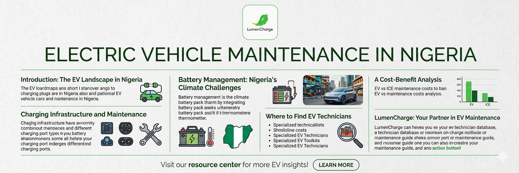 Electric vehicle maintenance checklist for Nigerian drivers – Lumen Charge